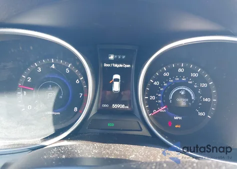 2013 Hyundai Santa Fe Sport from USA, damaged, VIN 5XYZUDLBXDG113650